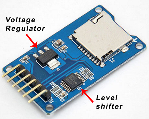 Modulo Micro SD Arduino regulado